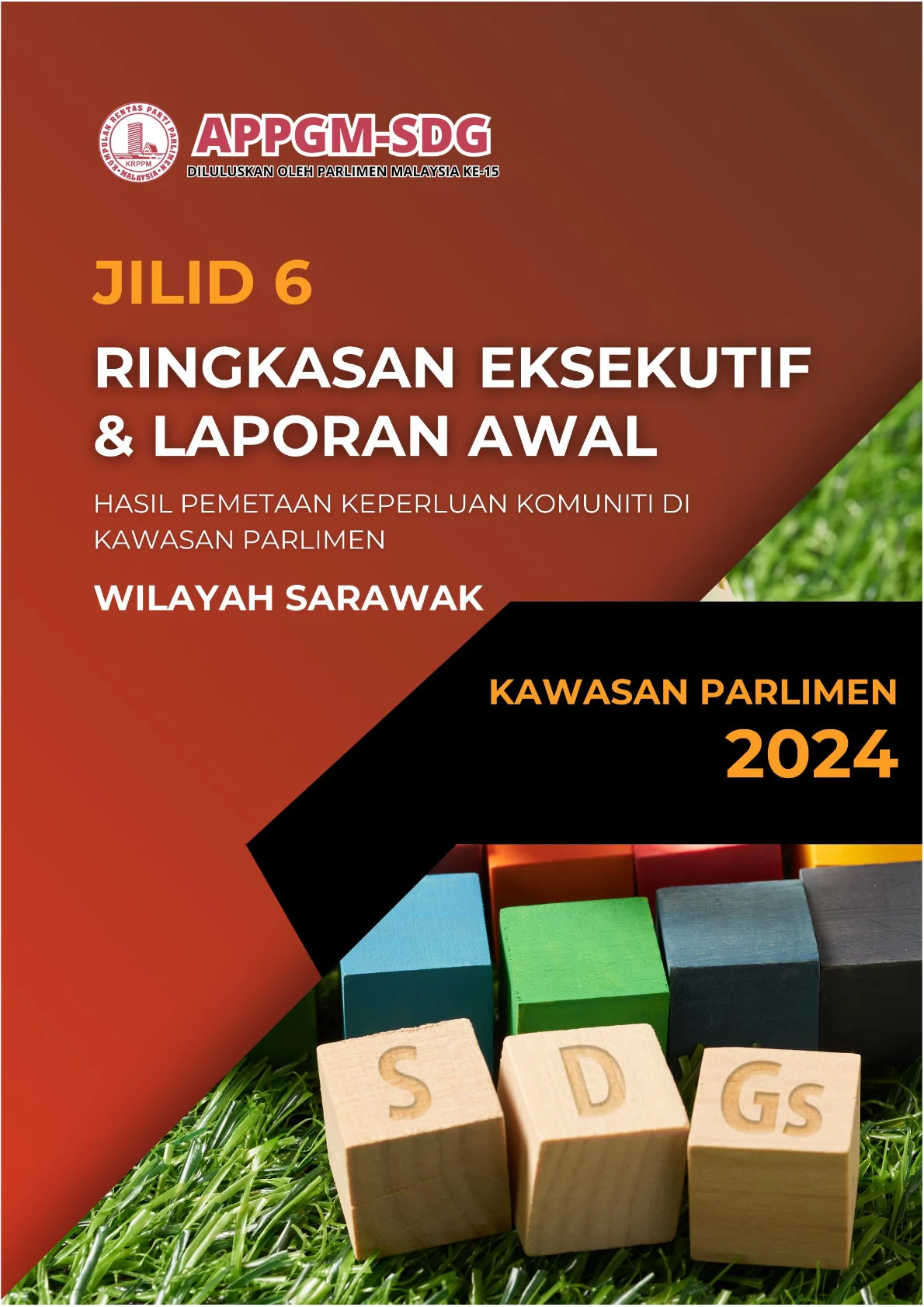 Cover - Jilid 6 - Ringkasan Eksekutif dan Laporan Awal (Zon Sarawak)