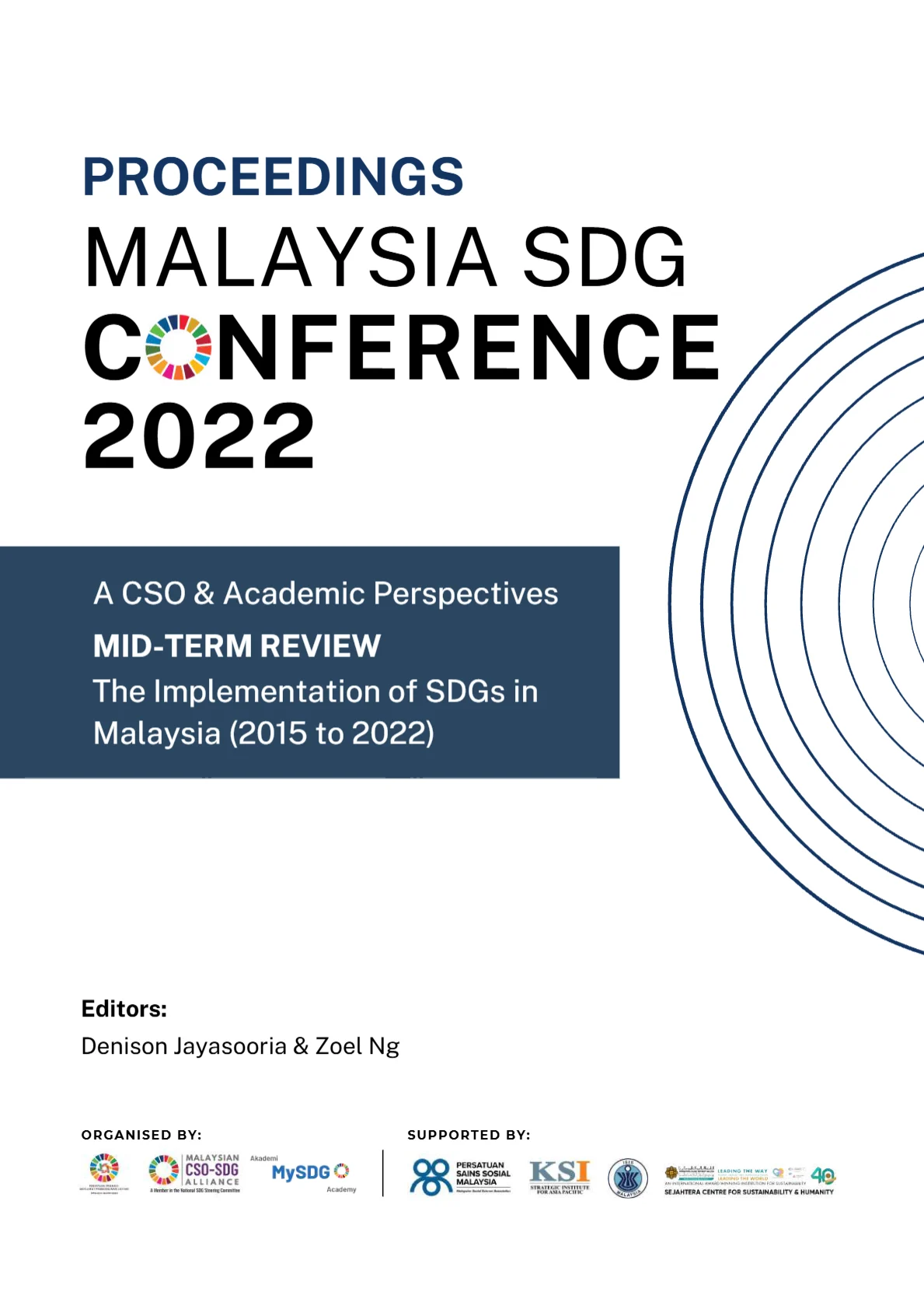 Cover - Malaysia SDG Conference 2022 Proceedings