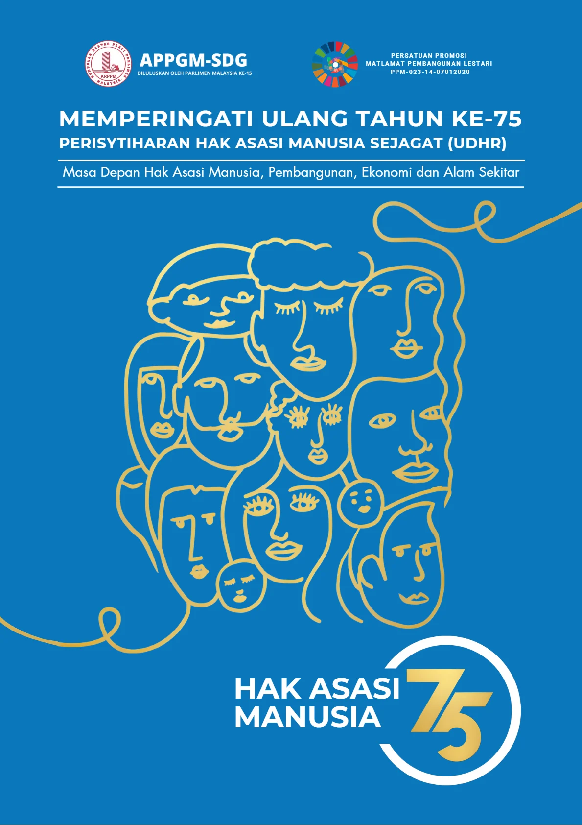 Cover - Memperingati Ulang Tahun Ke-75 Perisytiharan Hak Asasi Manusia Sejagat (UDHR)