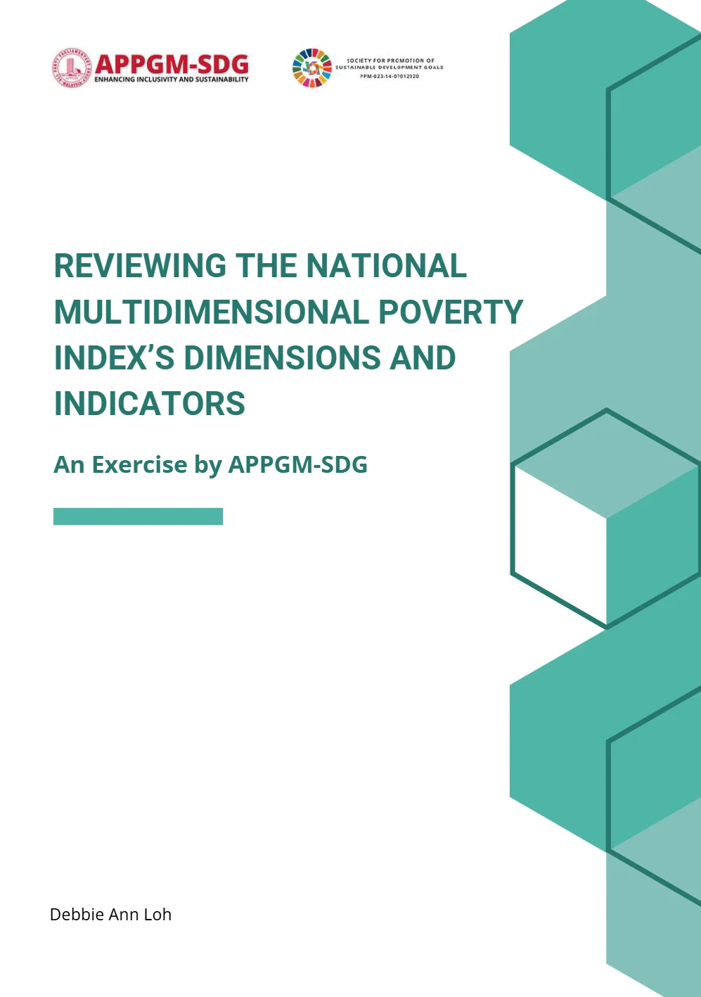 Cover - Reviewing the National Multidimensional Poverty Index Dimensions and Indicators