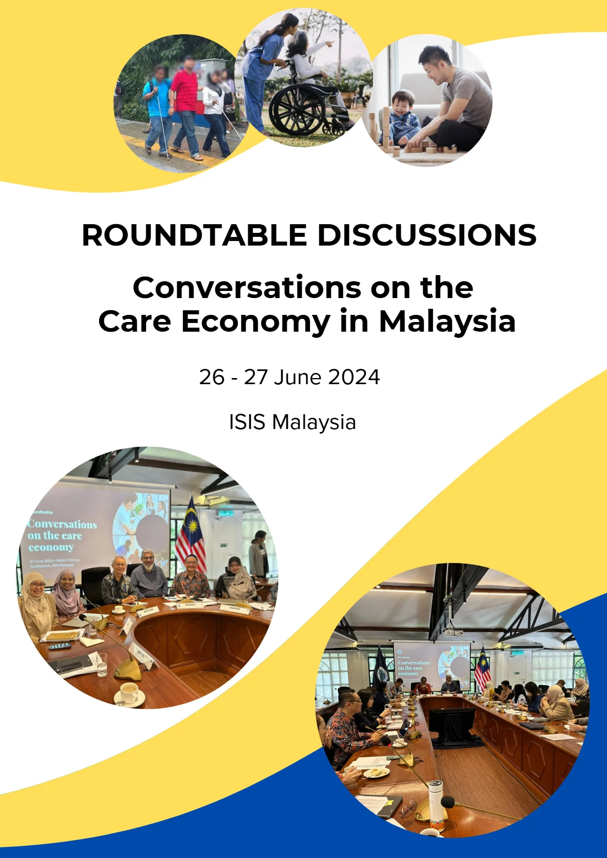 Cover - Roundtable Discussions Conversations on the Care Economy in Malaysia