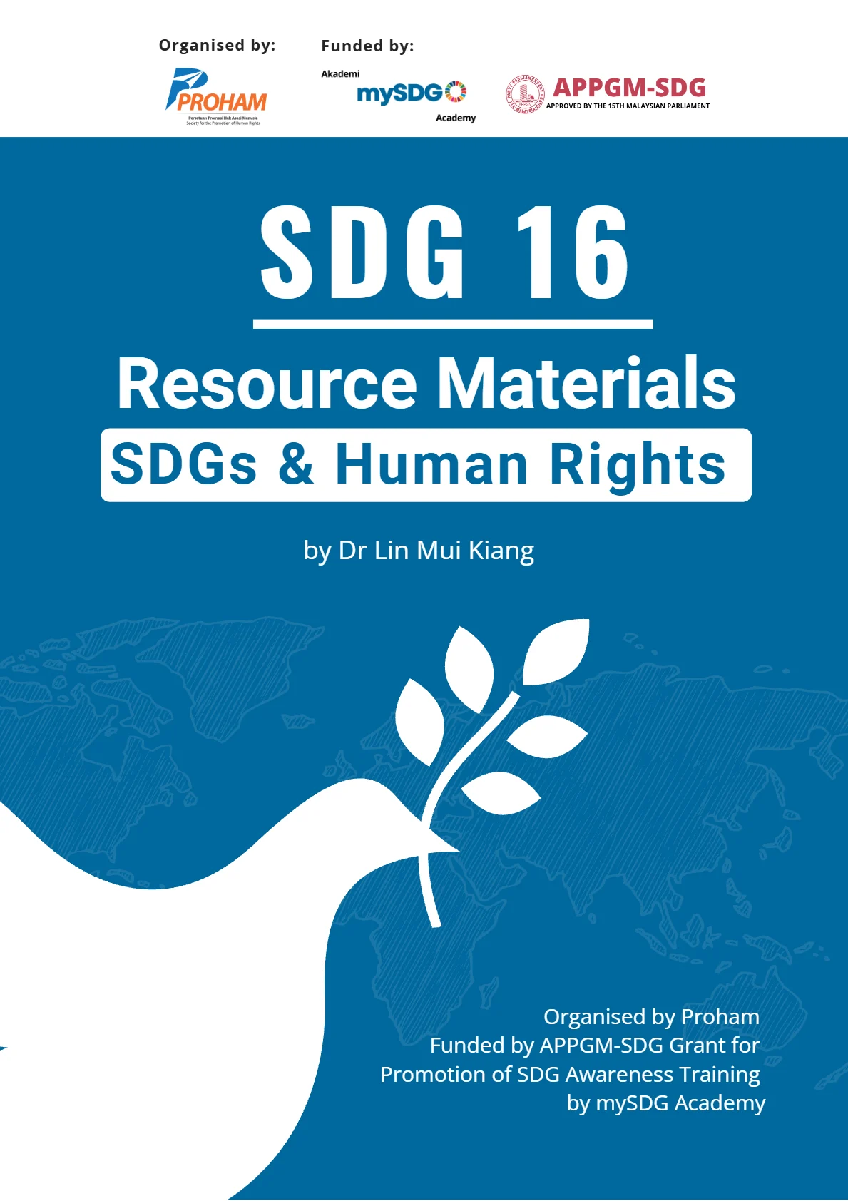 Cover - SDG 16 Resource Materials (SDGs & Human Materials)