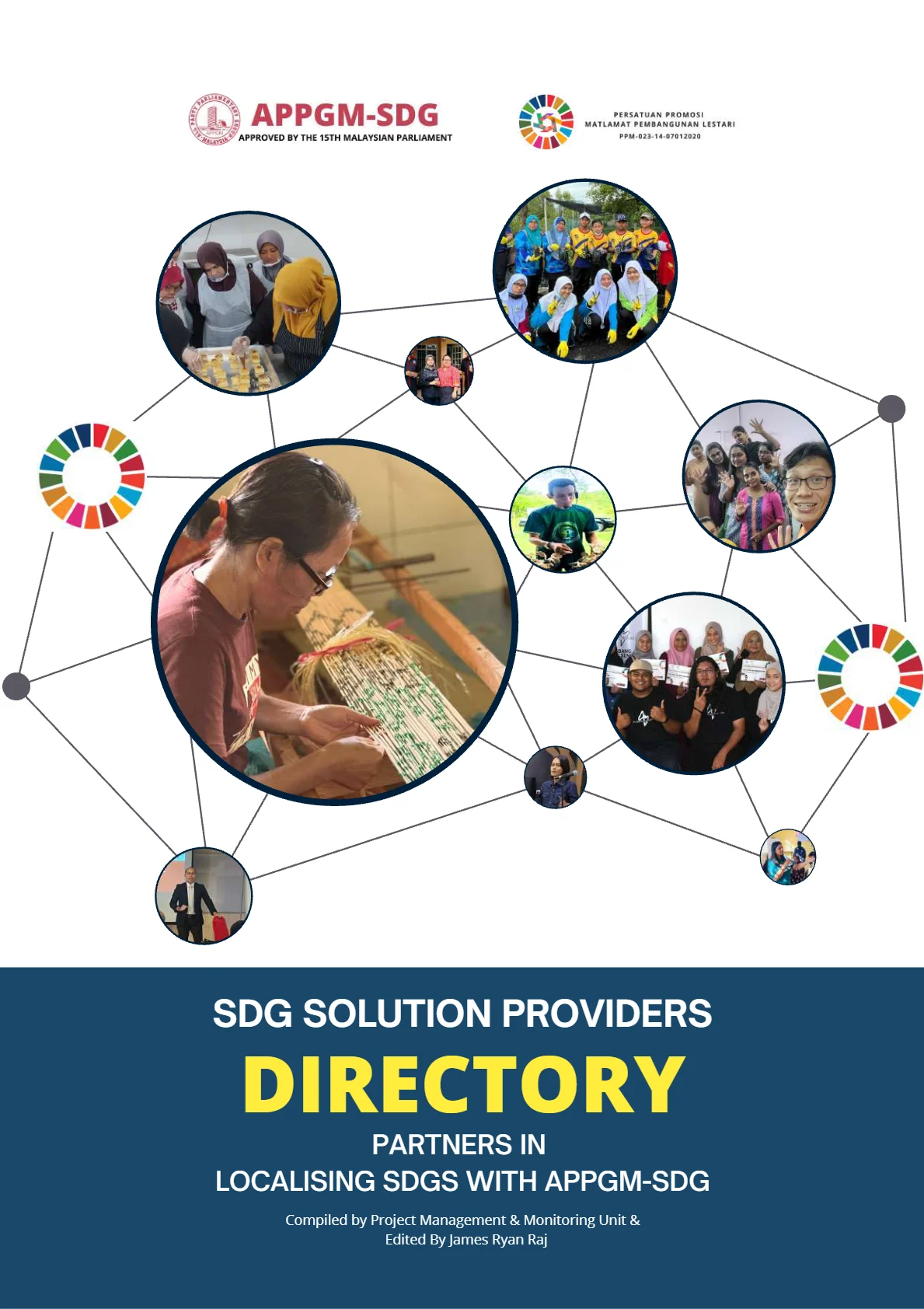 Cover - SDG Solution Providers Directory Partners in Localising SDGs with APPGM-SDG