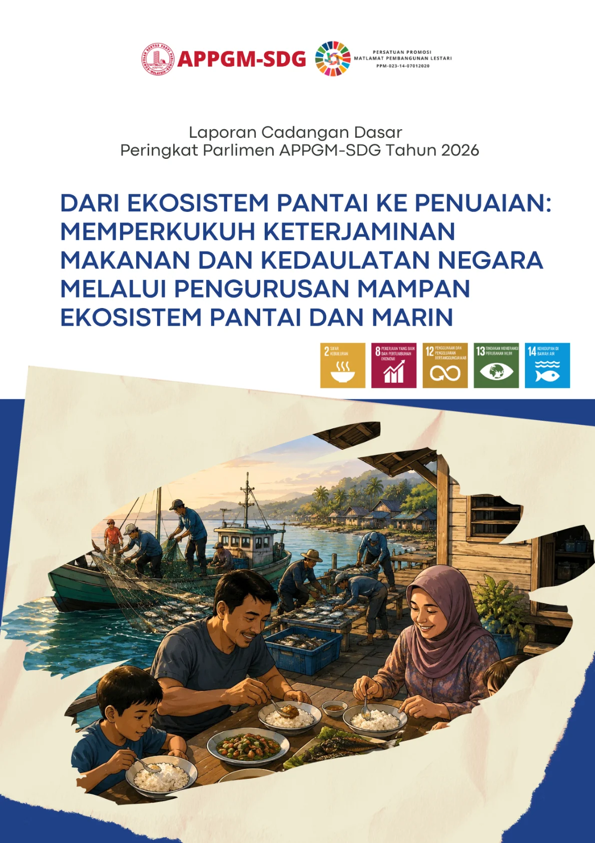 Cover - Dari Ekosistem Pantai ke Penuaian_ Memperkukuh Keterjaminan Makanan dan Kedaulatan Negara Melalui Pengurusan Mampan Ekosistem Pantai dan Marin